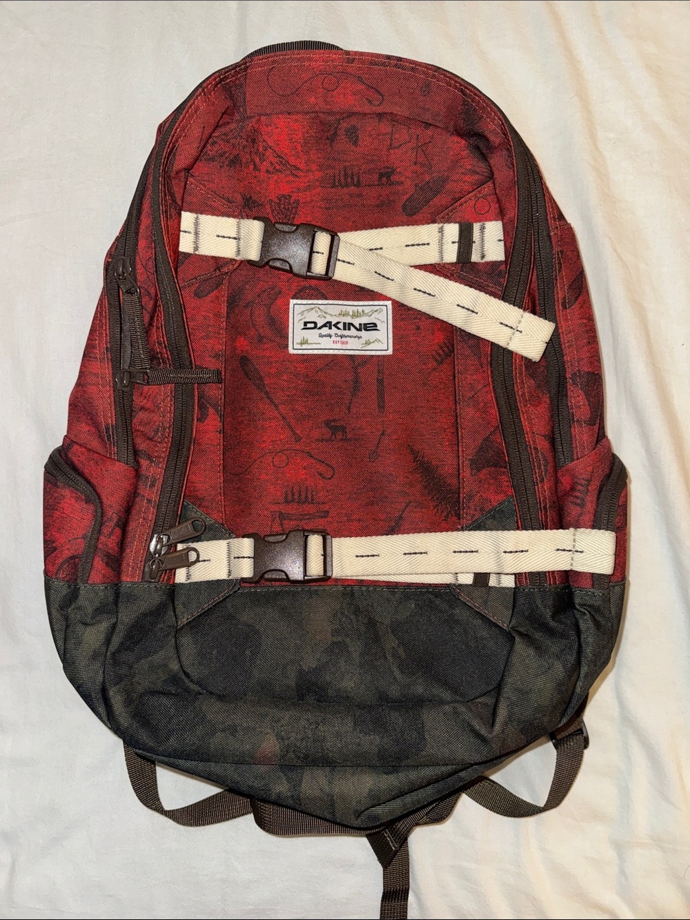 Dakine Mission 25L “Northwoods” backpack